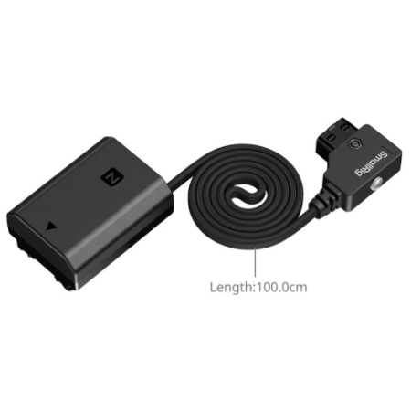 SmallRig 6411 - adapter zasilania typu Dummy, D-Tap do akumulatora Sony NP-FZ100 - kabel 100cm